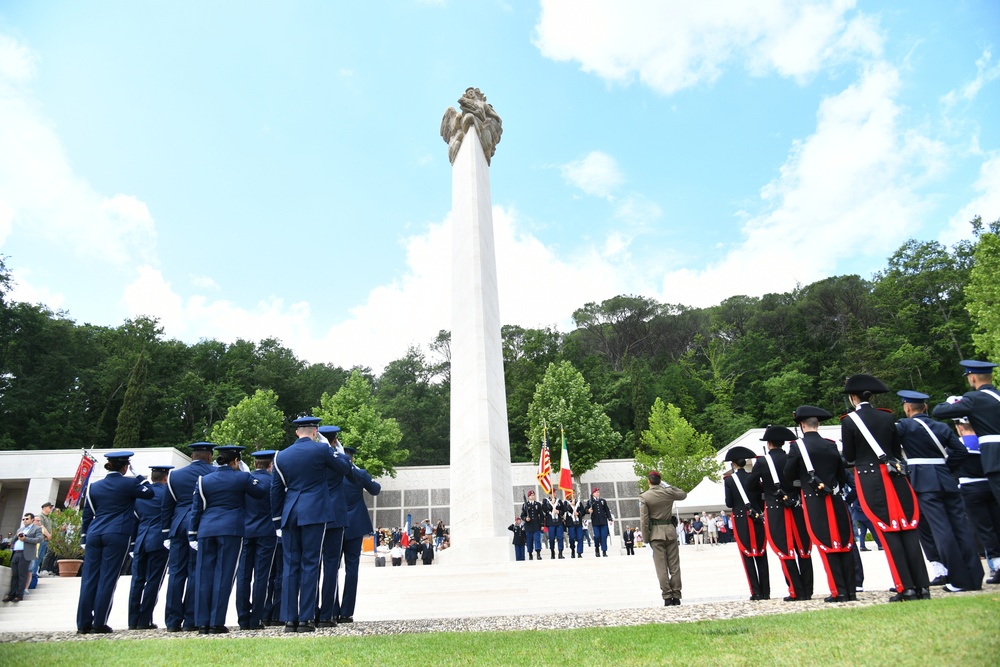 Memorial Day 2022 at Florence American Cemetery