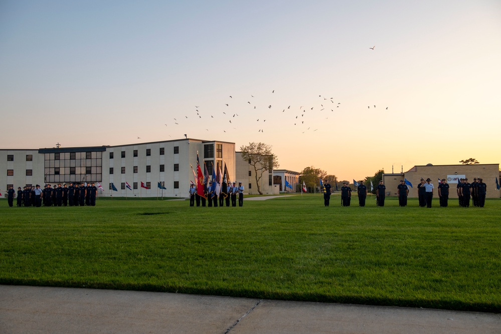Training Center Cape May holds annual Gold Star Memorial Day Sunset Parade