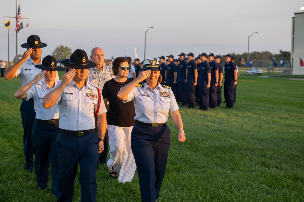 Training Center Cape May holds annual Gold Star Memorial Day Sunset Parade