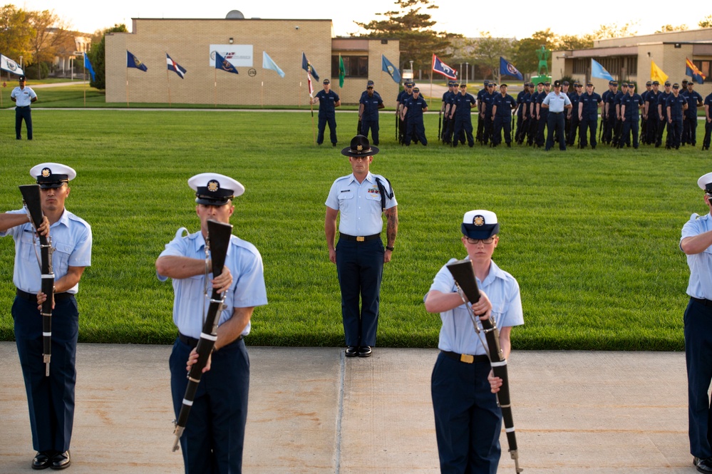 Training Center Cape May holds annual Gold Star Memorial Day Sunset Parade