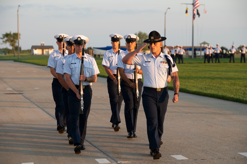 Training Center Cape May holds annual Gold Star Memorial Day Sunset Parade