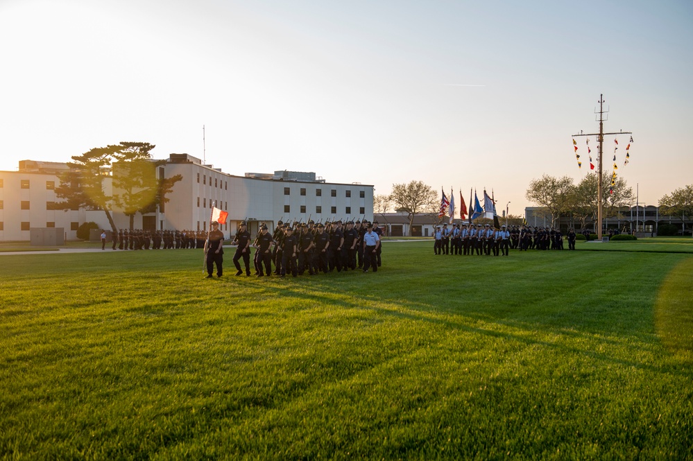 Training Center Cape May holds annual Gold Star Memorial Day Sunset Parade