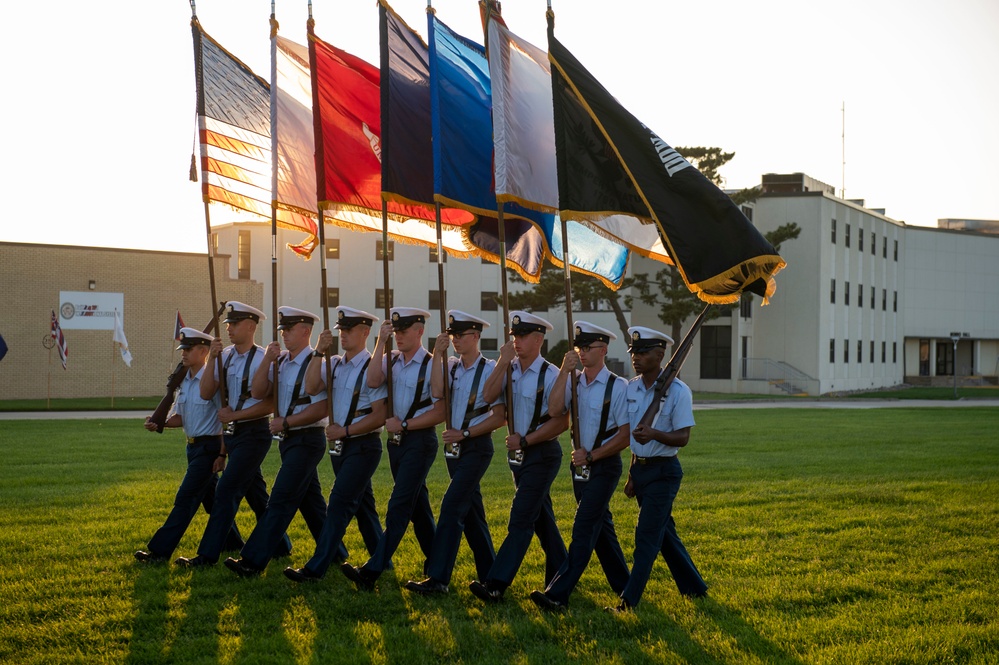 Training Center Cape May holds annual Gold Star Memorial Day Sunset Parade