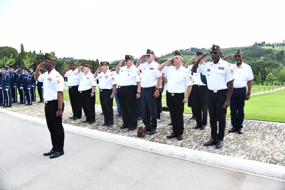 Memorial Day 2022 at Florence American Cemetery