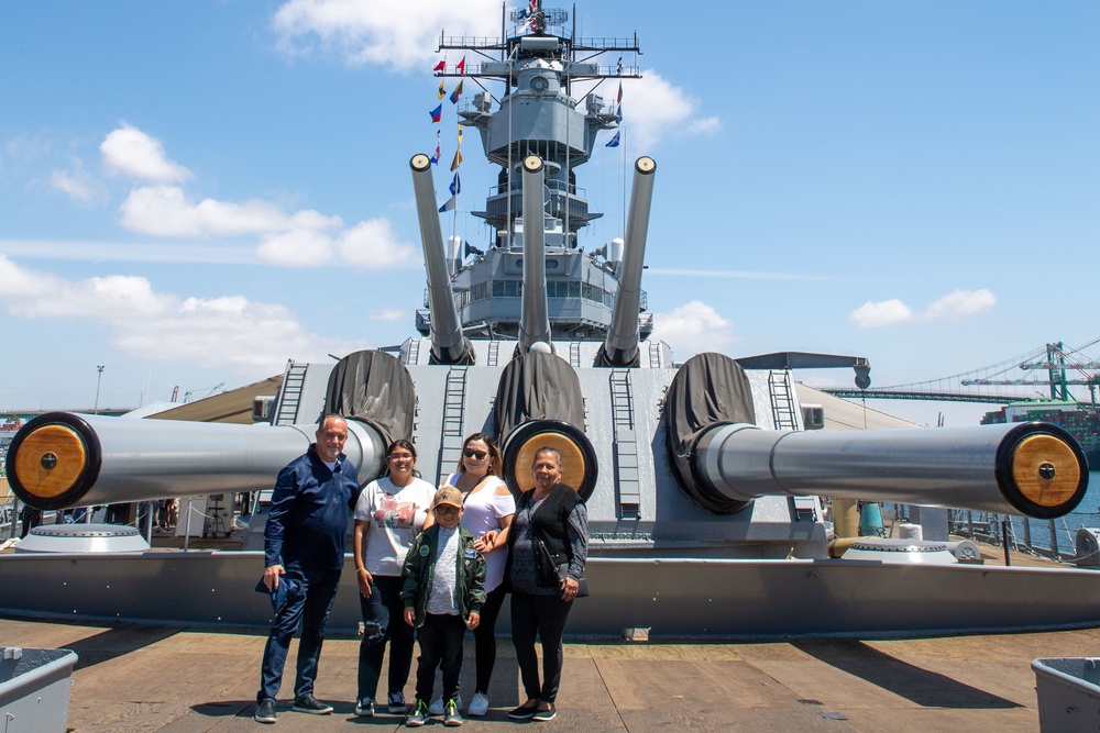 LA Fleet Week Make-A-Wish Visit