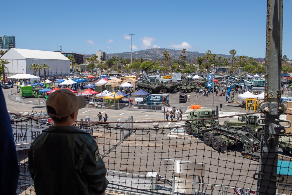 LA Fleet Week Make-A-Wish Visit