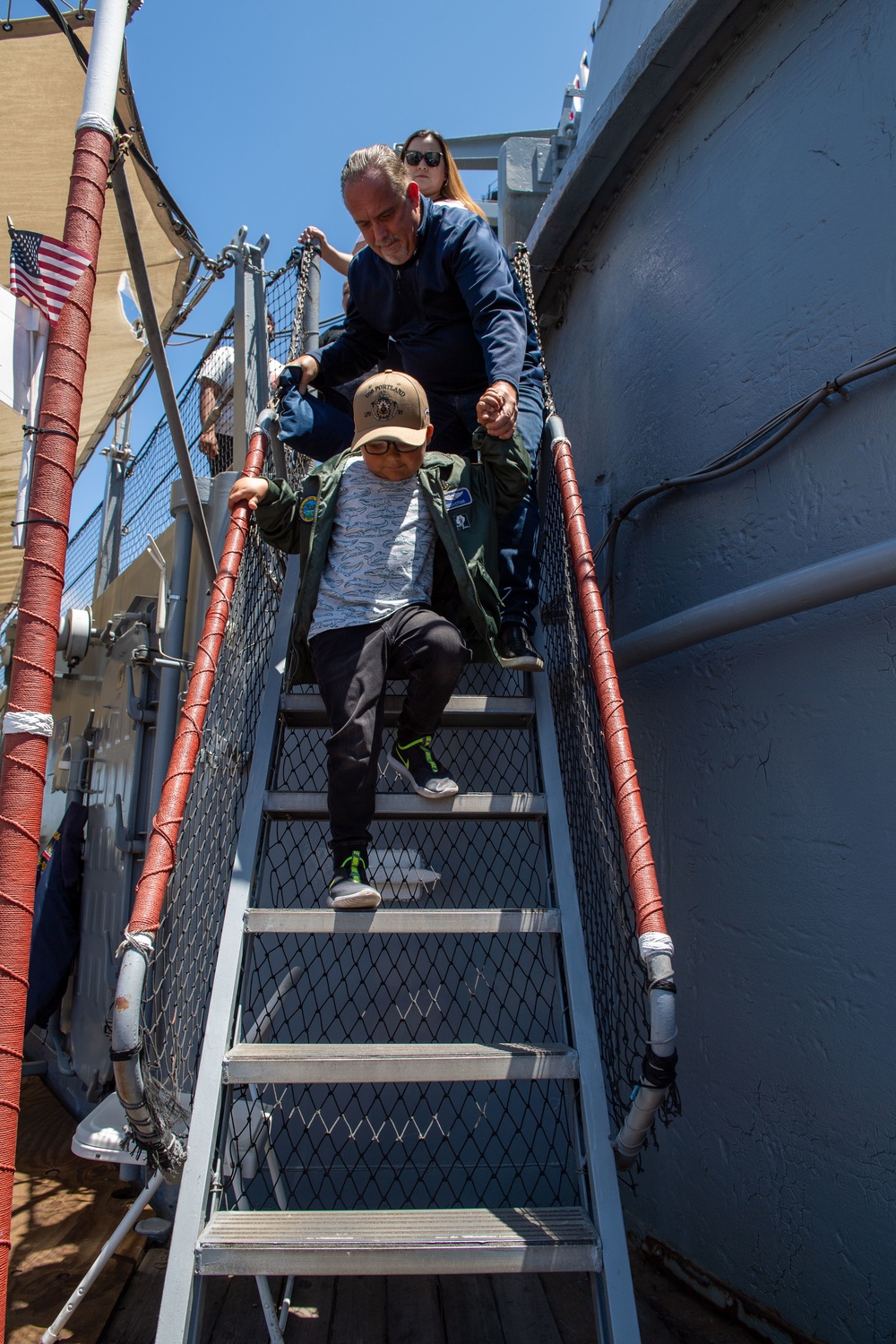 LA Fleet Week Make-A-Wish Visit