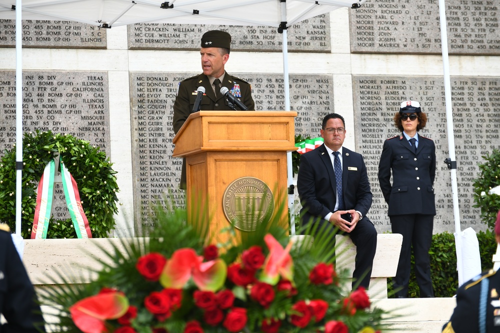 Memorial Day 2022 at Florence American Cemetery