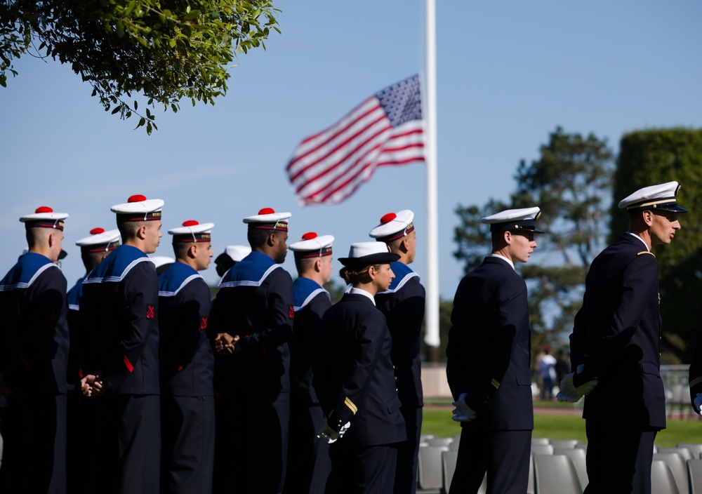 Memorial Day Ceremony at Normandy American Cemetery