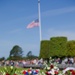 Memorial Day Ceremony at Normandy American Cemetery