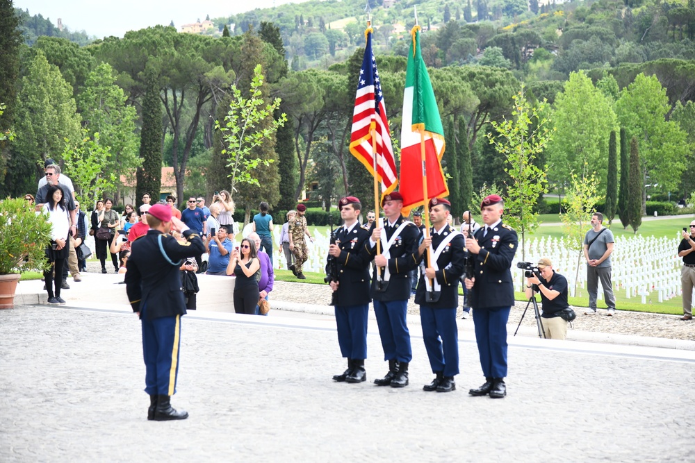 Memorial Day 2022 at Florence American Cemetery