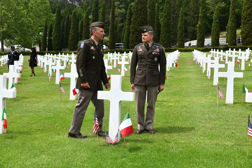 Memorial Day 2022 at Florence American Cemetery