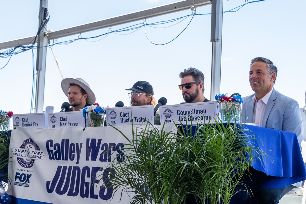 Galley Wars aboard Battleship Iowa during LA Fleet Week