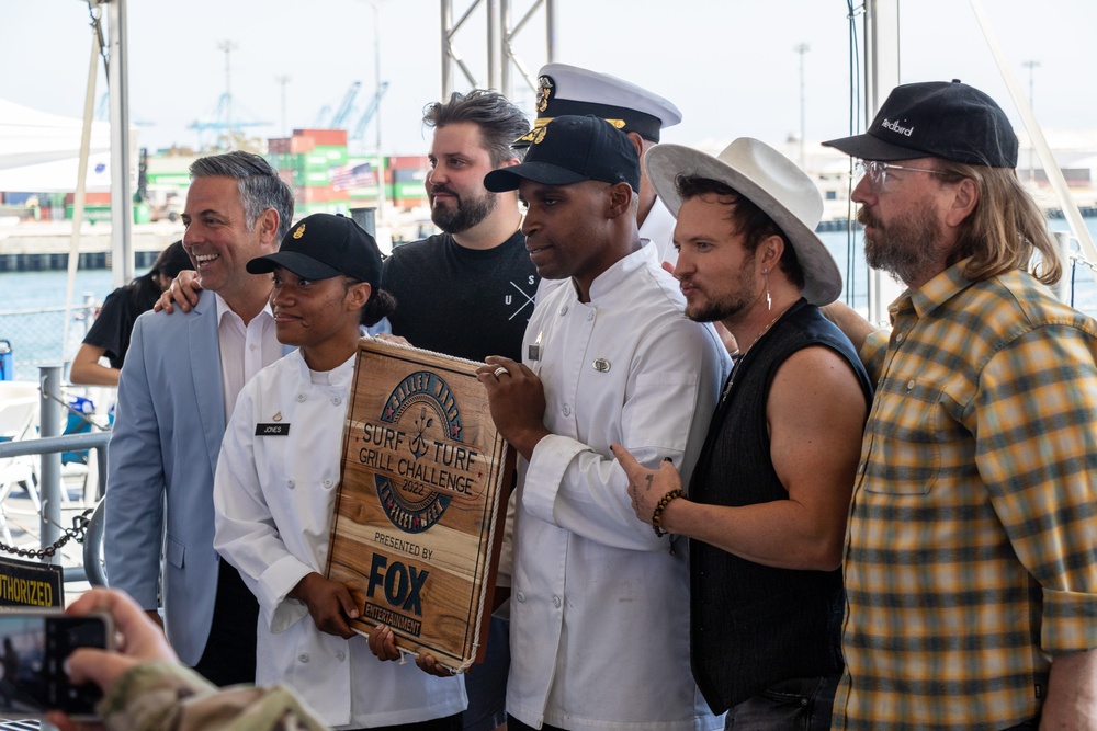 Galley Wars aboard Battleship Iowa during LA Fleet Week