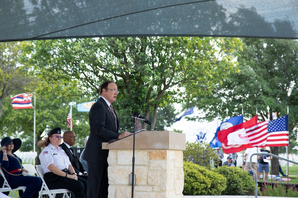 Fort Sam Houston Cemetery hosts Memorial Day ceremony