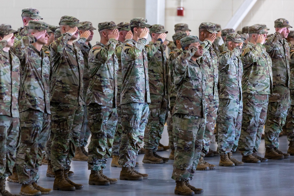 Rhode Island National Guardsmen Deploy on Memorial Day