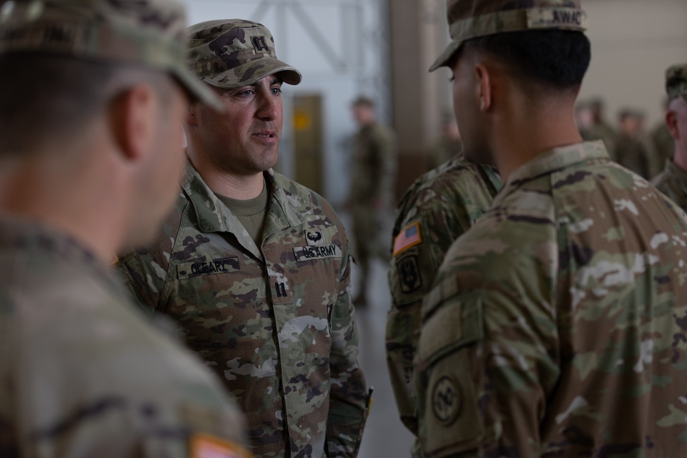 Rhode Island National Guardsmen Deploy on Memorial Day