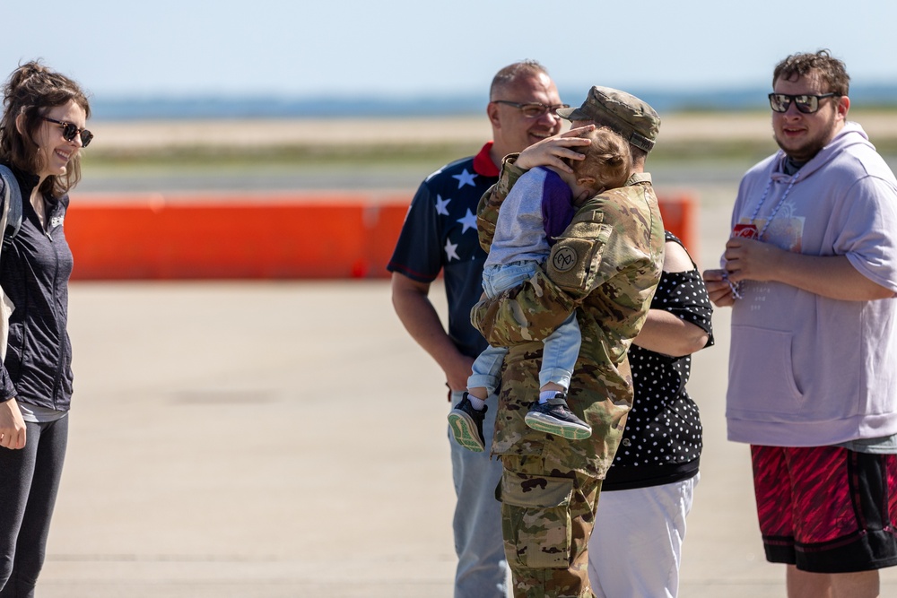 Rhode Island National Guardsmen Deploy on Memorial Day