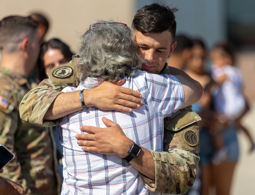 Rhode Island National Guardsmen Deploy on Memorial Day