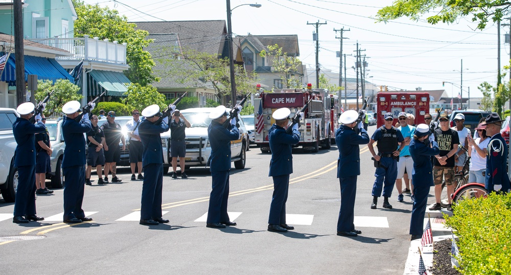 U.S. Coast Guard Training Center Cape May Participates in New Jersey Memorial Day Community Events