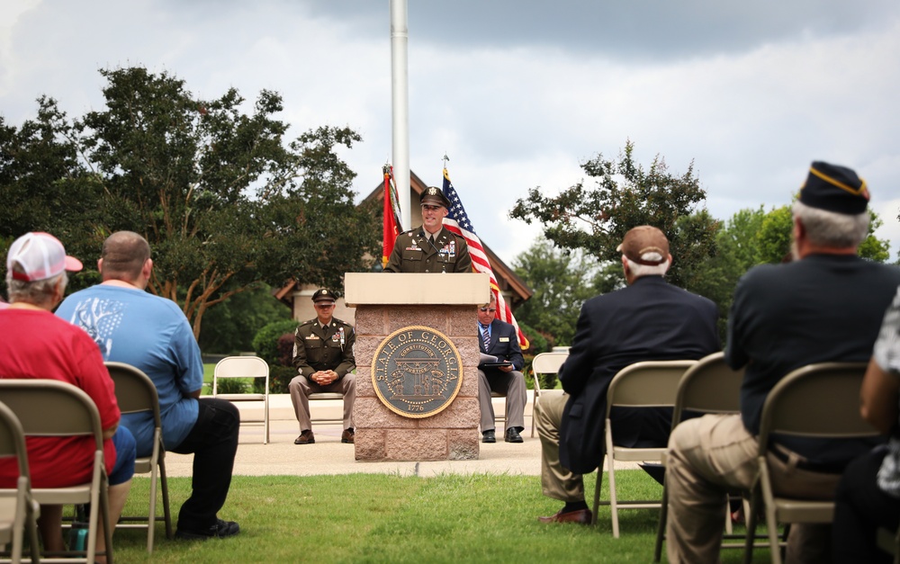 3rd Infantry Division honors the fallen in Glennville veteran cemetery on Memorial Day