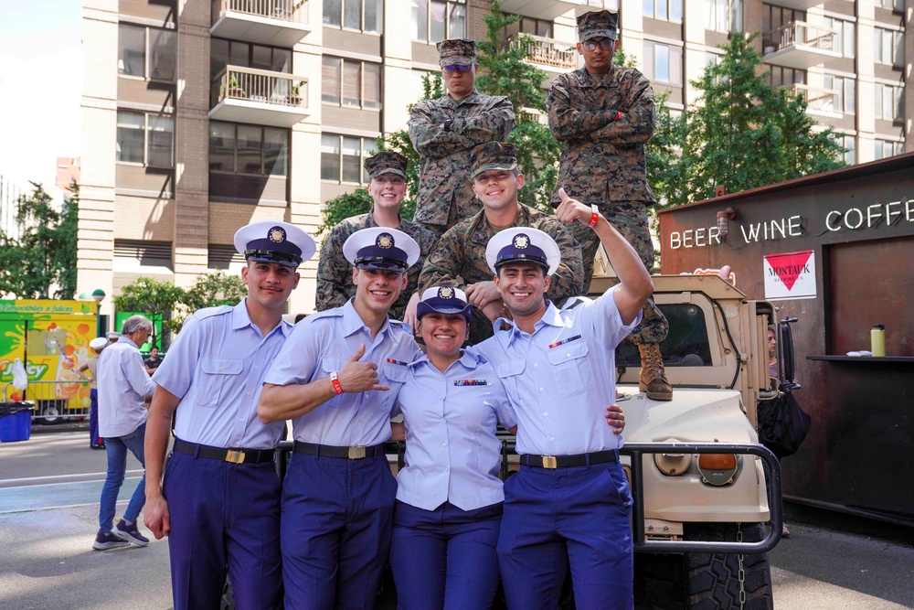 Northwell Health Hospital hosts Side by Side Military Appreciation Event for FWNY 2022