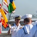 USS Portland (LPD 27) observes Memorial Day Colors at LA Fleet Week