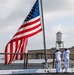 USS Portland (LPD 27) observes Memorial Day Colors at LA Fleet Week