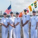 USS Portland (LPD 27) observes Memorial Day Colors at LA Fleet Week