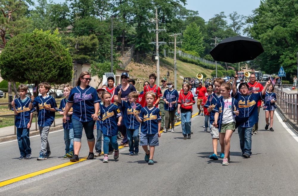 Osan Air Base celebrates service members at Armed Forces Day parade