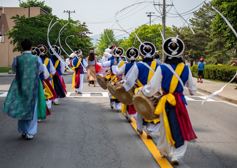 Osan Air Base celebrates service members at Armed Forces Day parade