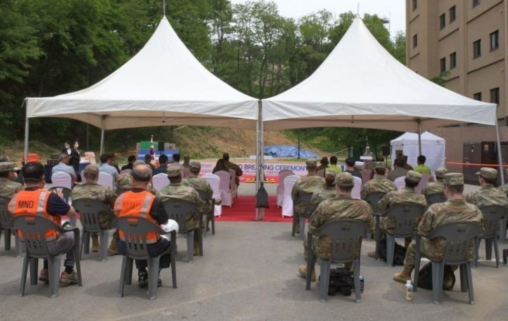 Far East District breaks ground on new Communications Facility at Osan Air Base