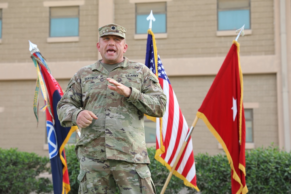 Maj. Nathan Bukowski promoted to Lieutenant Colonel