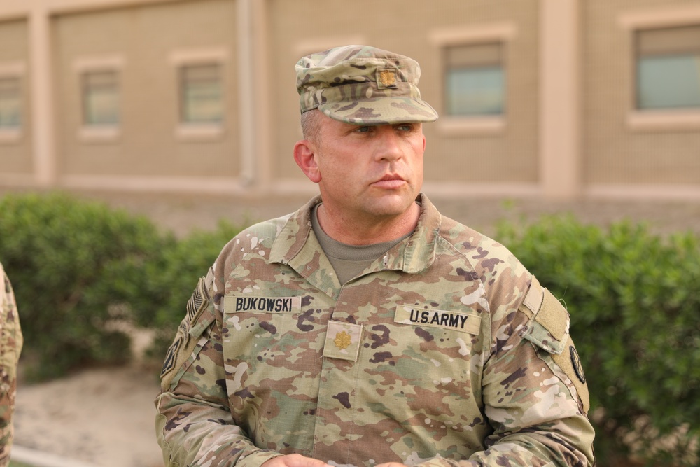 Maj. Nathan Bukowski promoted to Lieutenant Colonel