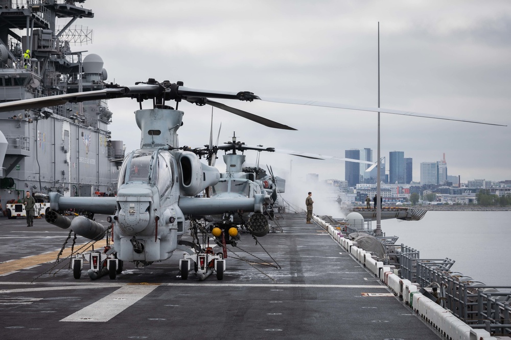 Kearsarge Conducts Operations in the Atlantic Ocean