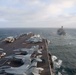 USS Nimitz Replinishes At Sea