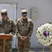 Task Force Warrior personnel conduct a Memorial Day observance at Erbil Air Base, Iraq.