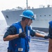 USS Antietam (CG 54) Replenishment-At-Sea/ Flying Squad Drill