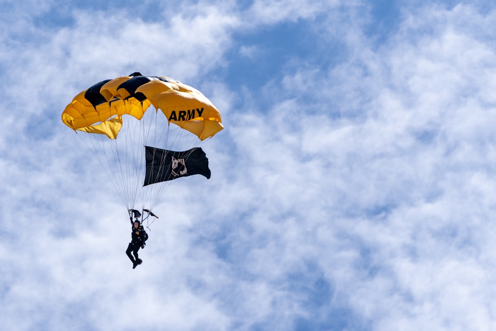 Bethpage airshow (Army Golden Knights)