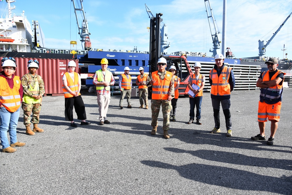 African Lion Equipment Departs Italian port