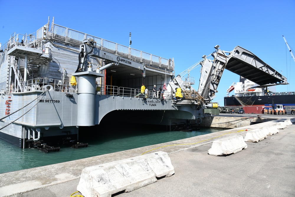 African Lion Equipment Departs Italian port