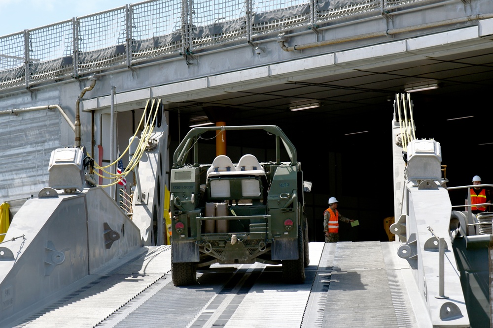 African Lion Equipment Departs Italian port