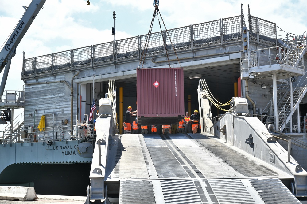 African Lion Equipment Departs Italian port