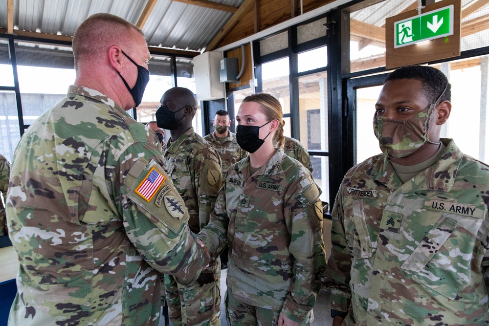 Kentucky National Guard Deputy Adjutant General meets with 75th Troop Command in Belize