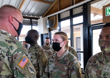 Kentucky National Guard Deputy Adjutant General meets with 75th Troop Command in Belize