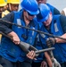 Spruance Conducts RAS with USNS Amelia Earhart