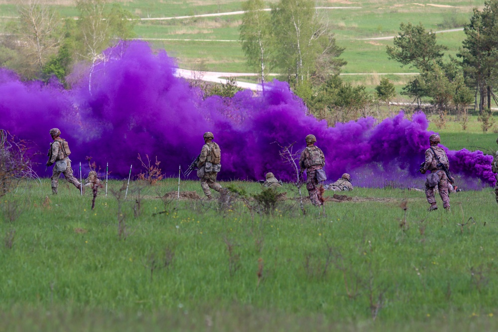 69th Armor Regiment, Combined Arms Live Fire Exercise