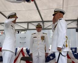 USS Texas (SSN 775) holds Change of Command