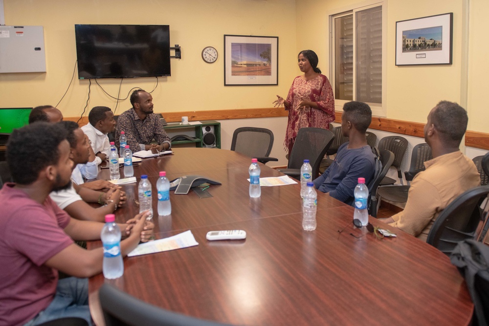 Camp Lemonnier Hosts University of Djibouti Students