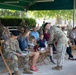 Change of command ceremony welcomes Lt. Col. Corbett Baxter to Headquarters and Headquarters Battalion